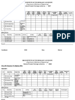 Course Coverage Odd Sem Check List