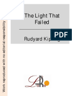 The Light That Failed Author Rudyard Kipling