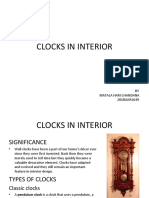 Clocks in Interior