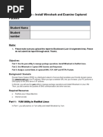 CYT115 Lab 4 Lab - Install Wireshark and Examine Captured Packets