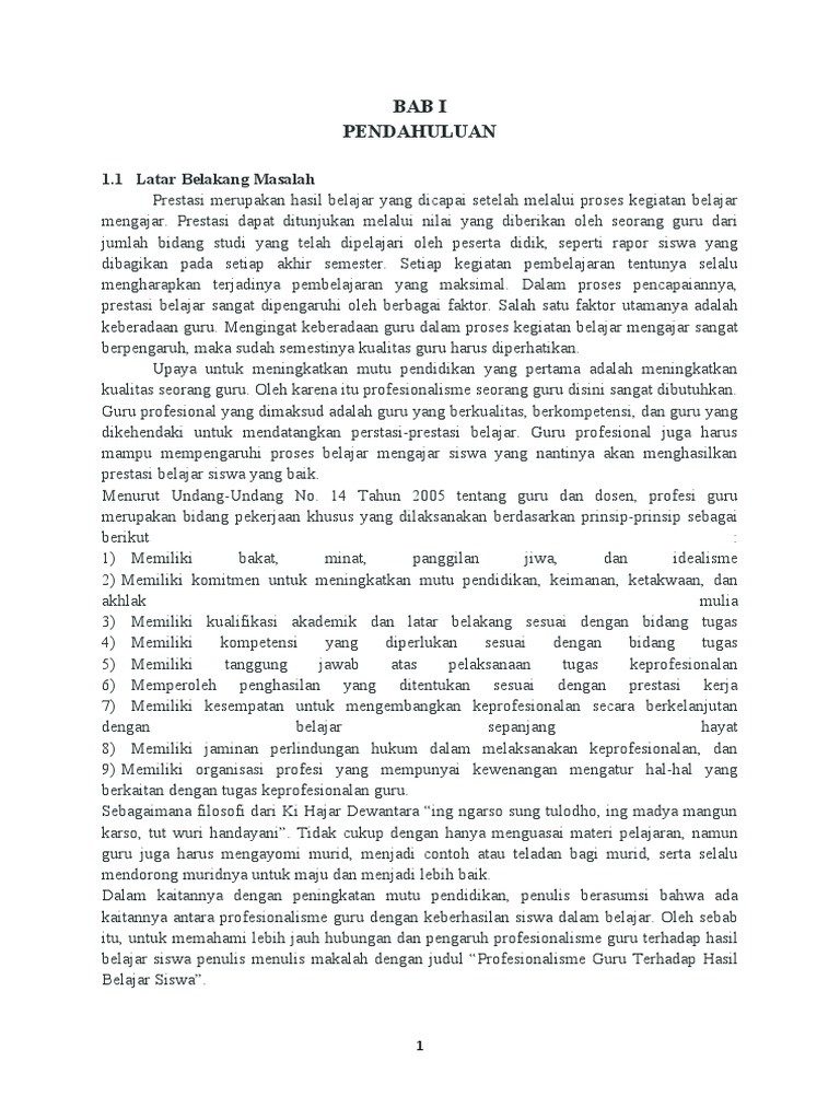 Mini Riset Profesi Kependidikan Pdf