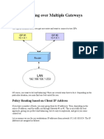 2 Load Balancing Over Multiple Gateways