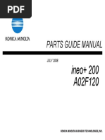 Ineo+ 200 Parts Guide Manual