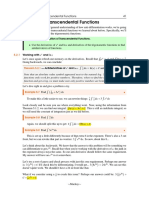 Integrating Transcendental Functions