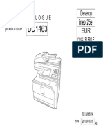 Ineo 25e - Parts-Catalogue