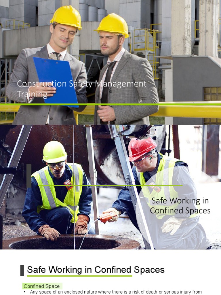 Construction Safety Management Training for Confined Spaces and Electrical Hazards PDF Fuse