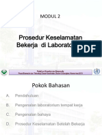 Modul 03 - Prosedur Keselamatan Bekerja Di Laboratorium