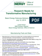 Basic Research Needs For Transformative Manufacturing - 900 - Horton - Ransformative - Manufacturing - BRN - 201907
