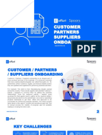 Customer - Partners - Suppliers Onboarding