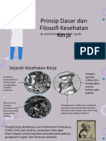 Prinsip Dasar Dan Filosofi Kesehatan Kerja