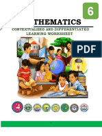 Contextualized and Differentiated Learning Worsheet in Mathematics Grade 6.marion Camacho