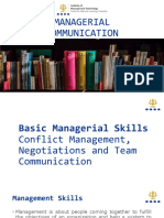 Chapter - 10 Basic Managerial Skills
