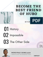 Become The Best Friend of Hubo: JULY 14, 2021