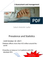 Diabetic Foot Assessment and Management: Sabah Abdullah Jaafar