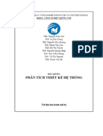 Phân Tích Thiết Kế Hệ Thống: TrườNg ĐạI HọC Công Nghệ Thông Tin Và TruyềN Thông