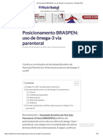 Posicionamento BRASPEN - Uso de Ômega-3 Via Parenteral - Nutritotal PRO