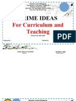 Prime Ideas: For Curriculum and Teaching
