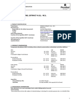 4167000G - FENNEL EXTRACT H.GL.-M.S.: Raw Material Documentation