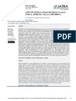 K Fcaw-Gs P P 6G M (Aws D1.1, Asme S - IX, ISO 9606-1) : Jurnal Teknologi Dan Riset Terapan