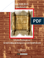 Un Dictionar Al Scriitorilor Romani Contemporani1