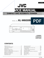 JVC XL-M600 Service