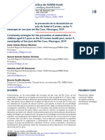 Estrategias comunitarias contra desnutrición infantil