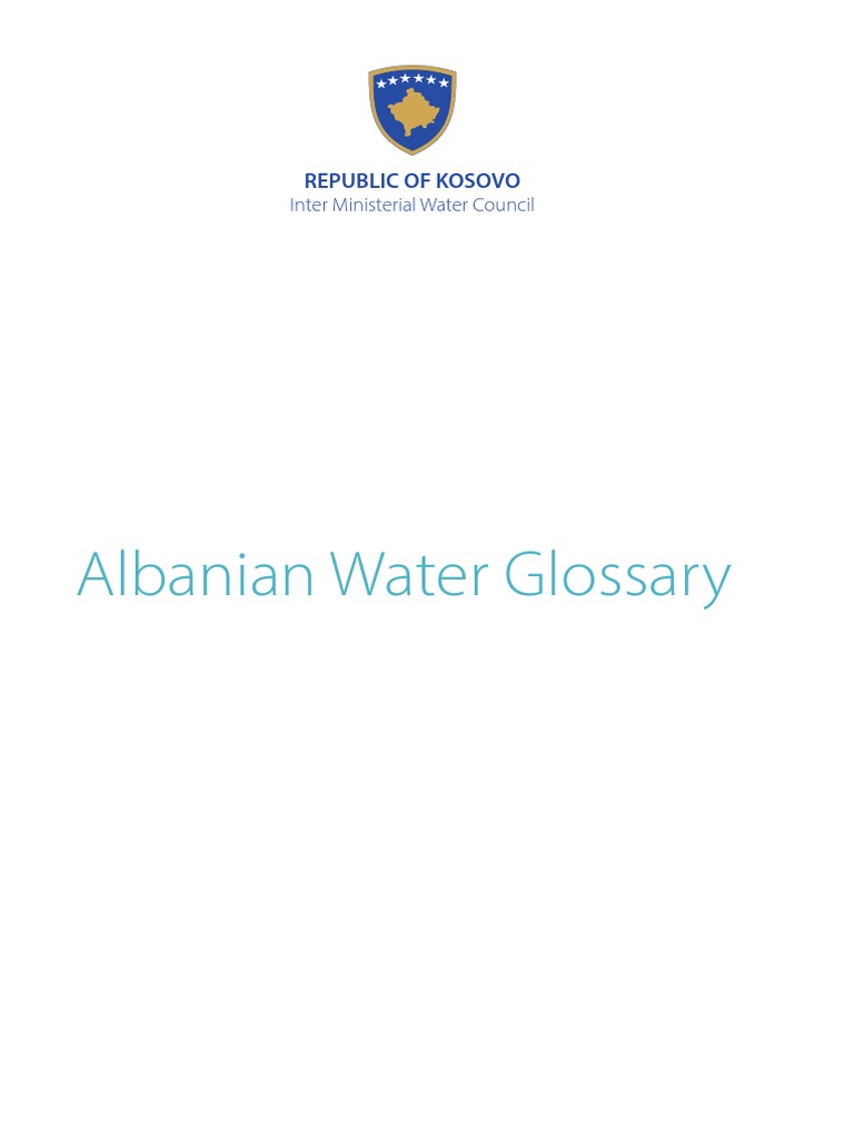 Water Glossary Download Free PDF Alkalinity Sewage Treatment