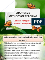 Chapter 26-Methods of Teaching