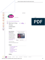 Barney's Sing Along - Halloween Party - Barney Wiki - Fandom