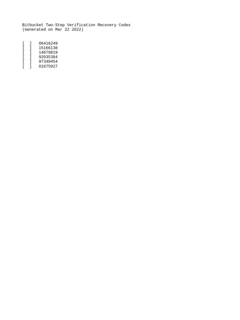 bitbucket-two-step-verification-recovery-codes-generated-on-mar-22