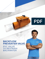 Back Flow Preventer Valve