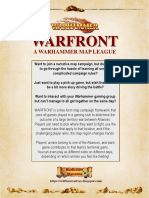 WARFRONT - A Warhammer Fantasy Map League