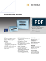 High Precision Weighing Indicator Features