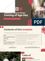 Coming of Age Day: Japanese Culture Thesis