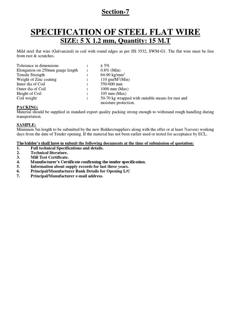 Ivre (Specification : 55x1.5mm