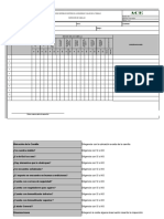 Formato Inspección Camillas