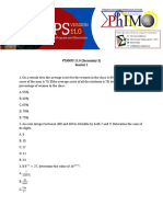 VTAMPS 11.0 Math Test Solutions