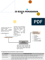 Analisis Biaya Pemasaran