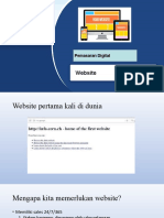 Website: Pemasaran Digital