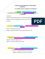 Ejemplos de Pregunta de Monografía E Investigación Históricas. (Identificación de Variables, Fuentes y Esquema de Investigación)