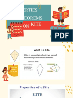 Properties and Theorems On Kite