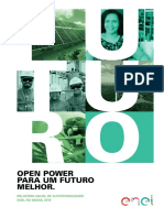 Open Power para Um Futuro Melhor.: Relatório Anual de Sustentabilidade Enel No Brasil 2019