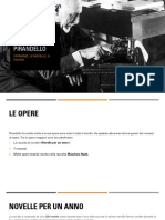 Luigi Pirandello: I Romanzi, Le Novelle, Il Teatro