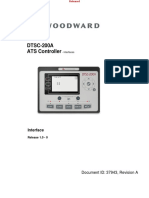 DTSC-200A ATS Controller: Interface