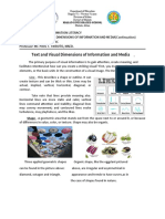 Text and Visual Dimensions of Information and Media: Makato Integrated School