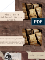 Good Day: What Is A National Artist Award?
