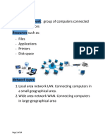 Computer Network: Group of Computers Connected Resources Such As