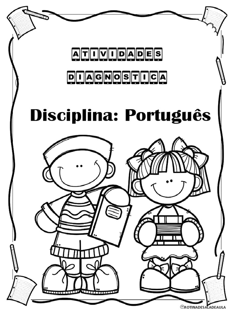 Atividade Diagn stica De Portugu s Avalia Habilidades Lingu sticas PDF