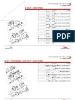 Mc135 - Transmission - Main Shaft - Creep Speed