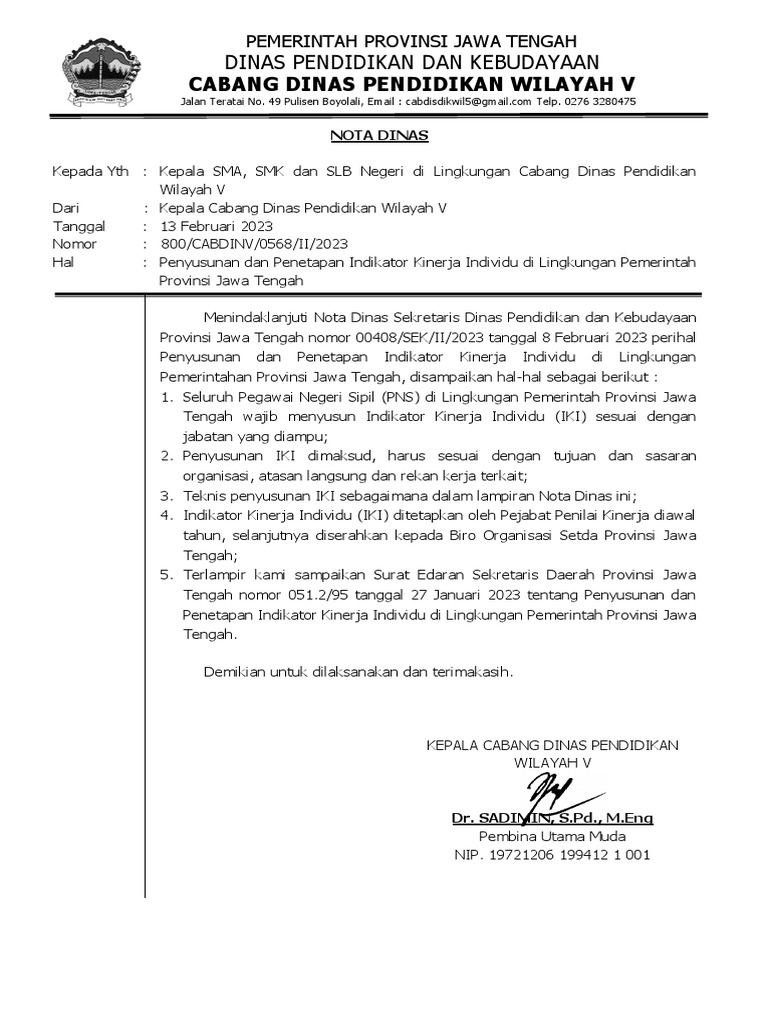 Penyusunan indikator kinerja utama di lingkungan TNI